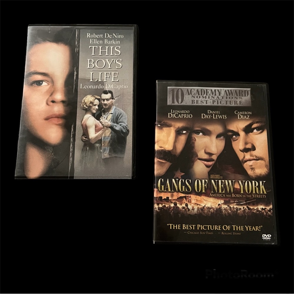 📀 Leonardo DiCaprio DVD Bundle: This Boy’s Life and Gangs of New York